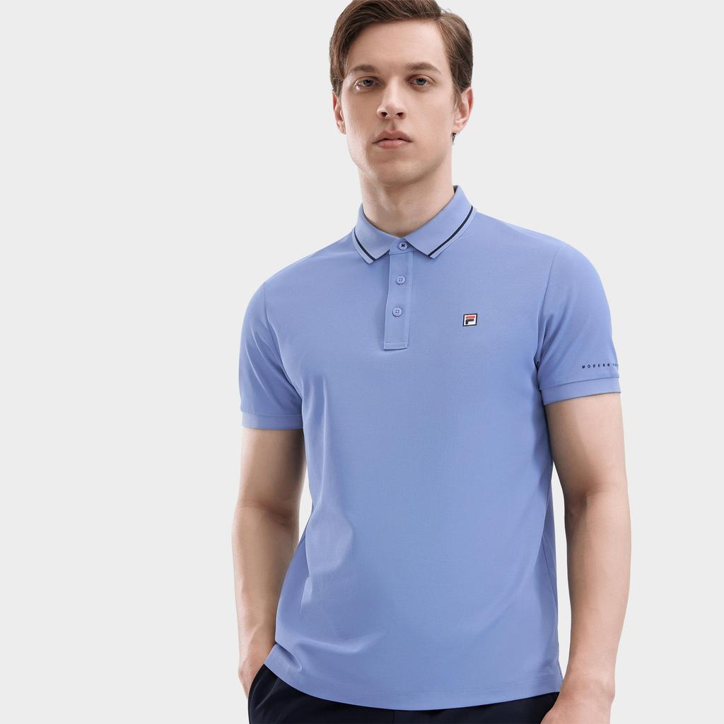 Nowe koszulki polo FILA Męskie Manor Blue F11M421115FBU