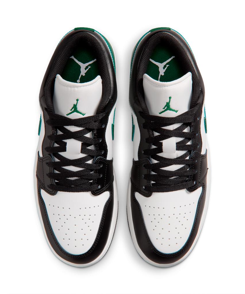 Nike Air Jordan 1 Low M - Black:Goge Green:Summit White / 553558-047
