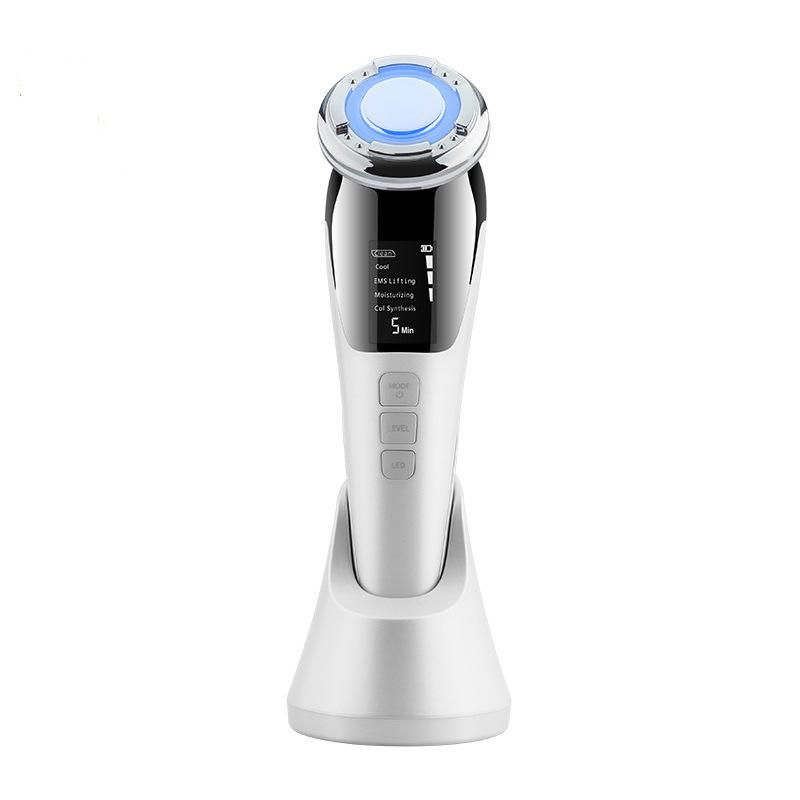 EMS Microcurrent Face Lifting & Firming Massager with Color Light & Hot/Cold Facial Rejuvenation