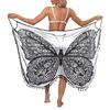 Breathable Soft Swimsuit Dress Pool Parties Dress Sleeveless Feature 3D Butterfly Detailing For Island Getaways Spa