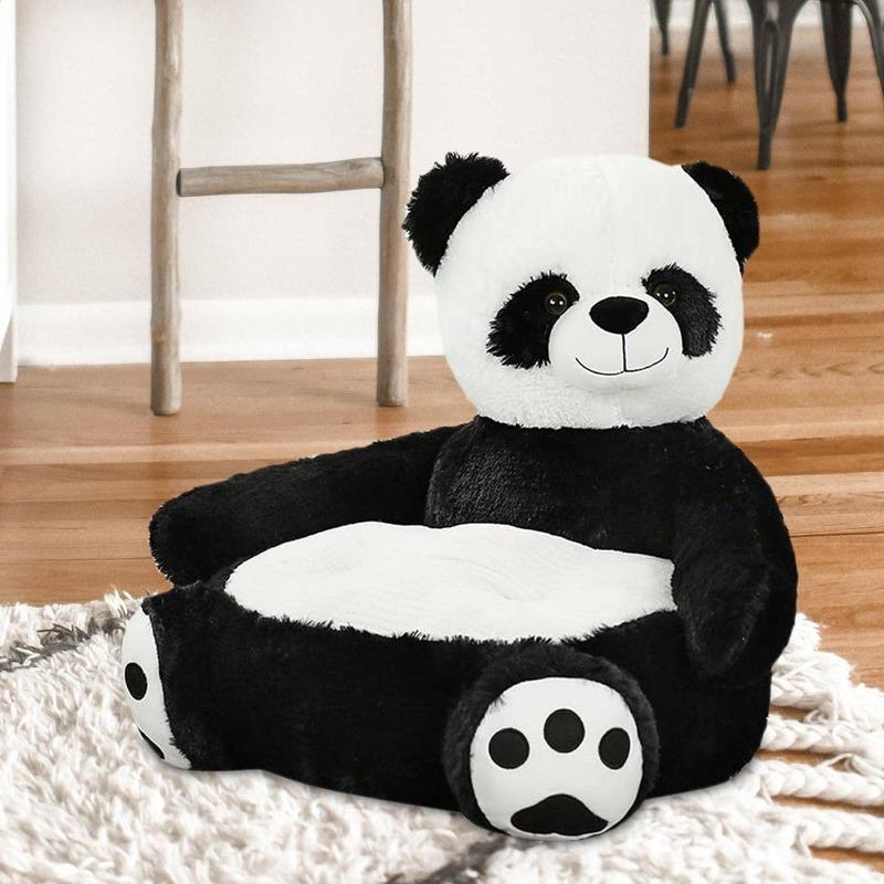 Animal Children's Plush Chair Kawaii Kids Sofa Couch Teddy Bear Unicorn Toddler Sofa Comfy Pillow Chair for Boys Girls Furniture