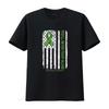 You Ll Never Fight Alone Flag Green Liver Cancer Awareness T Shirt Vintage Washed Versatile Breathable Stretched Casual Stylish