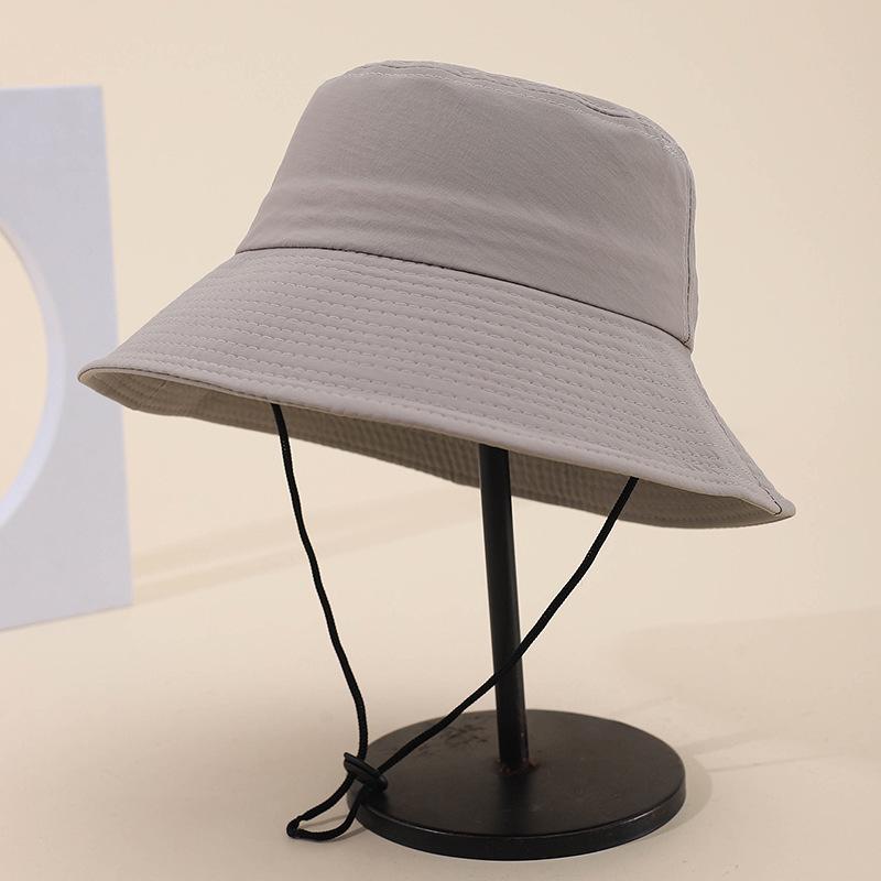 Bucket Hat Spring Summer Hats For Men Women Outdoor Sunshade Fisherman Hat Simple Casual Sunscreen Solid Color Sun Hat
