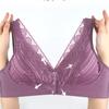 Lace Without Underwire Middle-aged and Elderly Women Wide Strap Vest Plus Size Bra