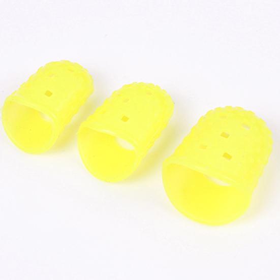 4 szt./zestaw Nakładki na opuszki palców Antypoślizgowe Wentylowana konstrukcja Silikonowe Ochraniacze na palce do gry na pianinie dla miłośnika instrumentów muzycznych