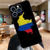 Colombia Flag Case For iPhone 17 16 14 13 12 11 15 Pro Max Mini Plus 16e 17 Air Bumper Cover Accessories