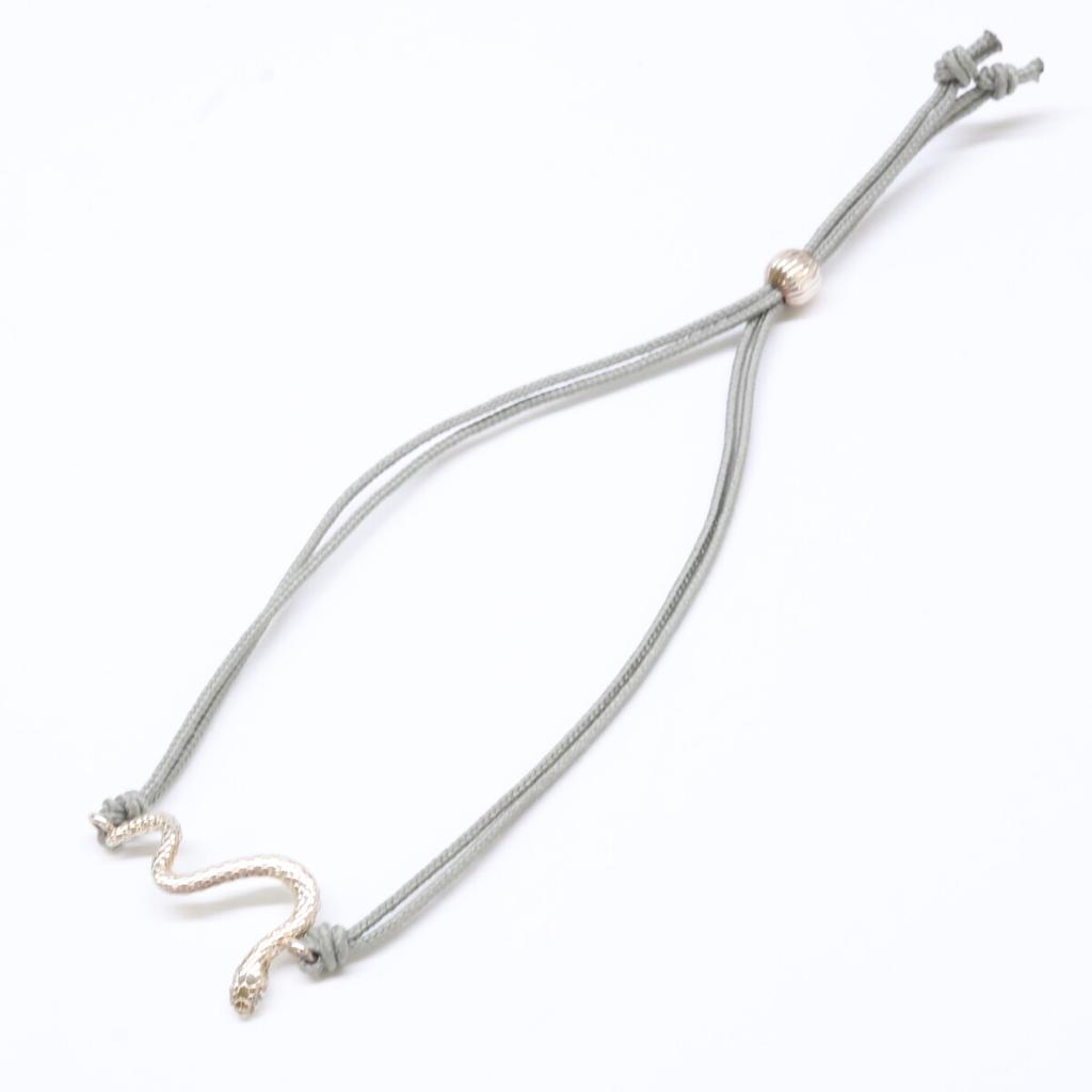 VENDOME AOYAMA VENDOME BOUTIQUE VBSB4067LSBT SV925 Asahiyama Zoo Support Project Japanese Rat Snake Bracelet SilverUsed