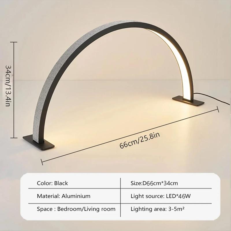Desktop Beauty Fill Light U-shaped Half Moon Nail Light 56 66CM With Embroidered Eyebrows LED Nail Beauty Cold Light