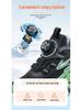 2026 Winter Warm Boys' Waterproof Cotton Shoes with Soft Sole - Lightweight, Casual, and Comfortable for Students