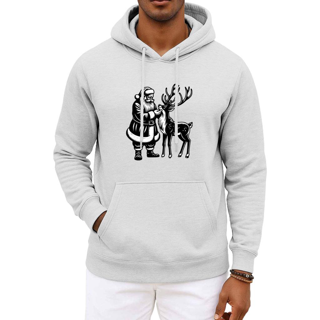 Men's  And  Women's  Christmas  Hooded Hood  Long Sleeves  Hoodie