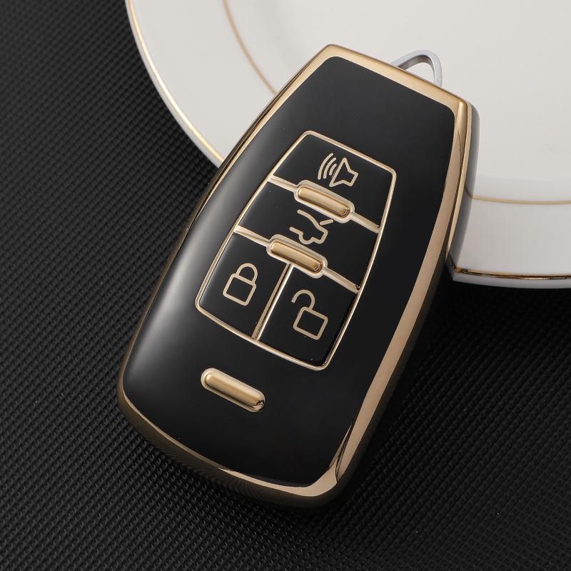 BAIC Key Case for BJ80, Senova D50/X65, Weiwang M50F, Zhidao U7, and BJ40Plus