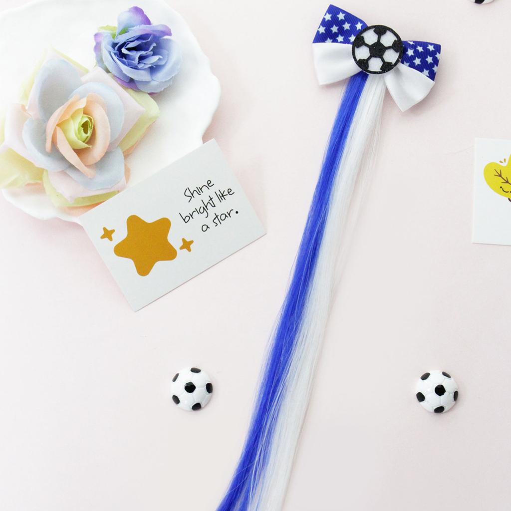 Colorful Themed Headbands, Football Fan Cheering Party Party Festive Bow Hair Accessories