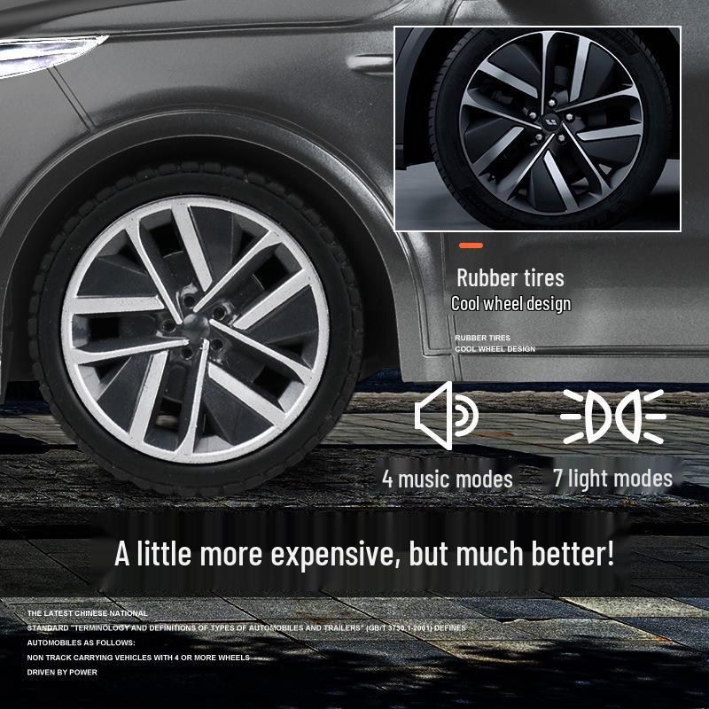 Ideal L9 Remote Control Car: Children's 2.4G Large Electric Toy with Sound and Light Effects