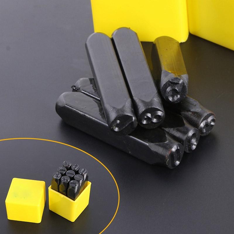 Premium Quality Alphabet And Number Stamps Craft Set For Metal And Leather Projects