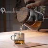 Quandu Handmade Glass Tea Infuser Pot