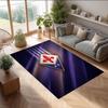 Fiorentina FC Soccer Football Pattern Soft Area Rug Non Slip Indoor Floor Carpet Sports Decor Mat for Bedroom