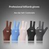 1Pc Left Right Hand Billiard Gloves Open Three Finger Non-Slip Wear Resistant Snooker Pool Gloves Billiard Training Glove