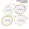 Salircon Y2K Boho Colorful Crystal Chain Foot Anklet Women Summer Beach Vacation Barefoot Anklets Chain Charm Jewelry Accessory