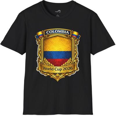 Colombia Soccer Fan T-Shirt – Colombia Football Supporter Shirt – Colombian Pride Tee