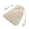 20/50pcs Natural Burlap Linen Jewelry Travel Storage Pouch Mini Candy Jute Packing Bags  Present Mariage Jute Drawstring Gift