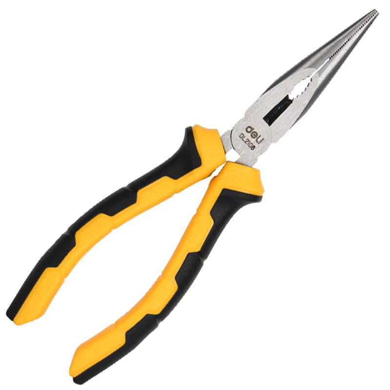 Deli DL2108 8-inch German Style Needle Nose Pliers