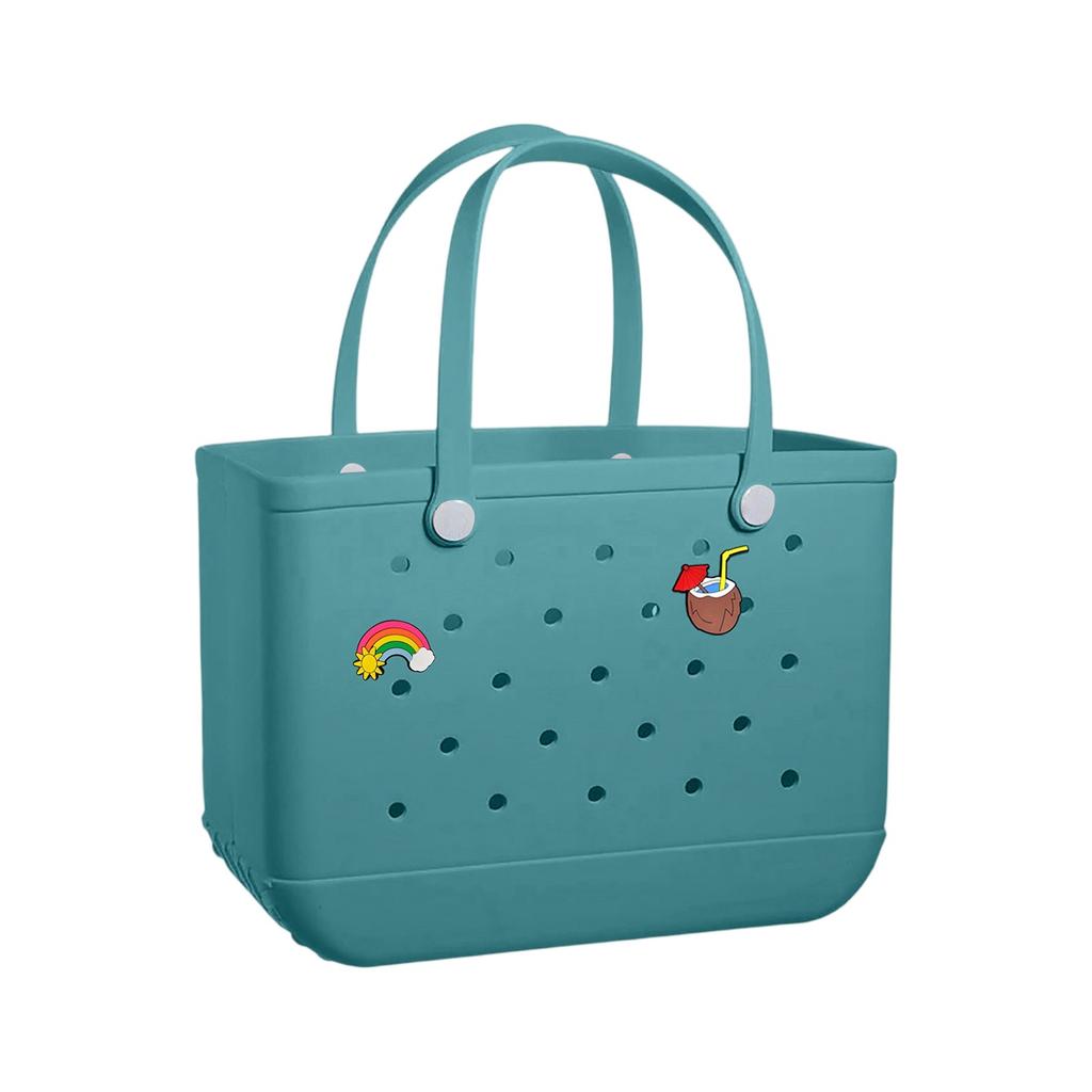 Hole Bag Travel Outdoor Waterproof Wear-resistant Beach Bag With Stickers