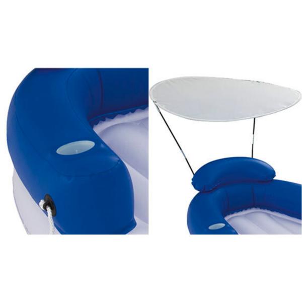Трубка для взрослых Bestway 2IN1 Shade Lounge Water Play BW43132 — фото 2