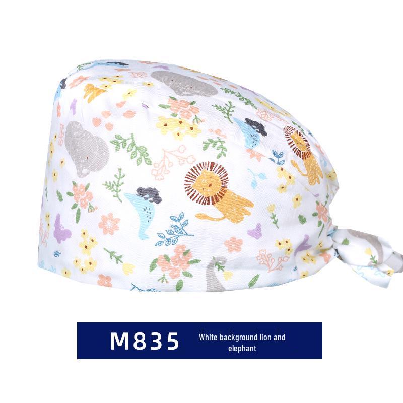 Operationsmössa för män och kvinnor – Ren bomull, Idealisk för tandsköterskor och läkare på operationssalar