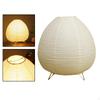 Nachttisch-Papierlaterne Tischlampe Modern Schlicht für Wohnheim Schlafzimmer Wohnzimmer