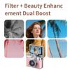 1.47 Inch Screen Retro CCD Mini Digital Camera 180° Flip Screen Flip Screen Camera  Outdoor Travel