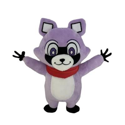 New Indigo Park Rambly Rambly Peripheral Dolls Plush Toys Red Scarf Plush Bear