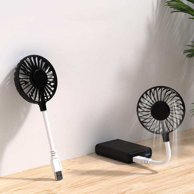 Portable USB Small Fan Creative Office Summer Cooling Fan  Adjustable Mini Fan Brushless Mute Fan Laptop for Home Dorm Outdoor Notebook Computer
