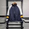 Popular Semi-pull Single-sided Trench Coat Brazilian League Argentina, Juventus Embroidered Jacket Appearance Uniform