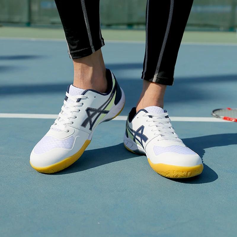 Men Badminton Shoes Wear Resistant Sneakers Competition Training Table Tennis Shoes Handball Male Professional Volleyball Shoes