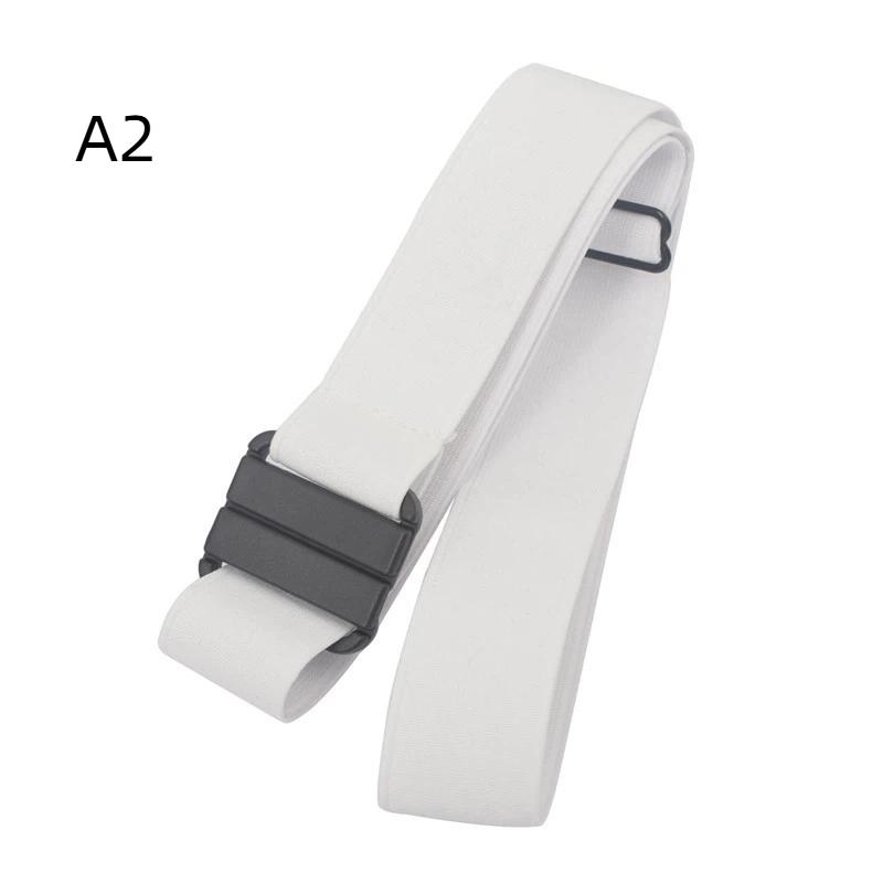 Buckle-Free Elastic Stretch Waist Belt Unisex No Fuss Comfort Band for Jeans Pants Dress Casual Gatherings 1Pcs