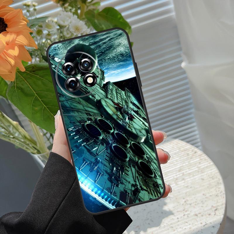 Space Ship Art Case For OnePlus 15 15R 13 13T 13R 12 12R 11 10 10R 10T 8T Nord 5 CE 4 2 3 Lite N20 N30 Cover