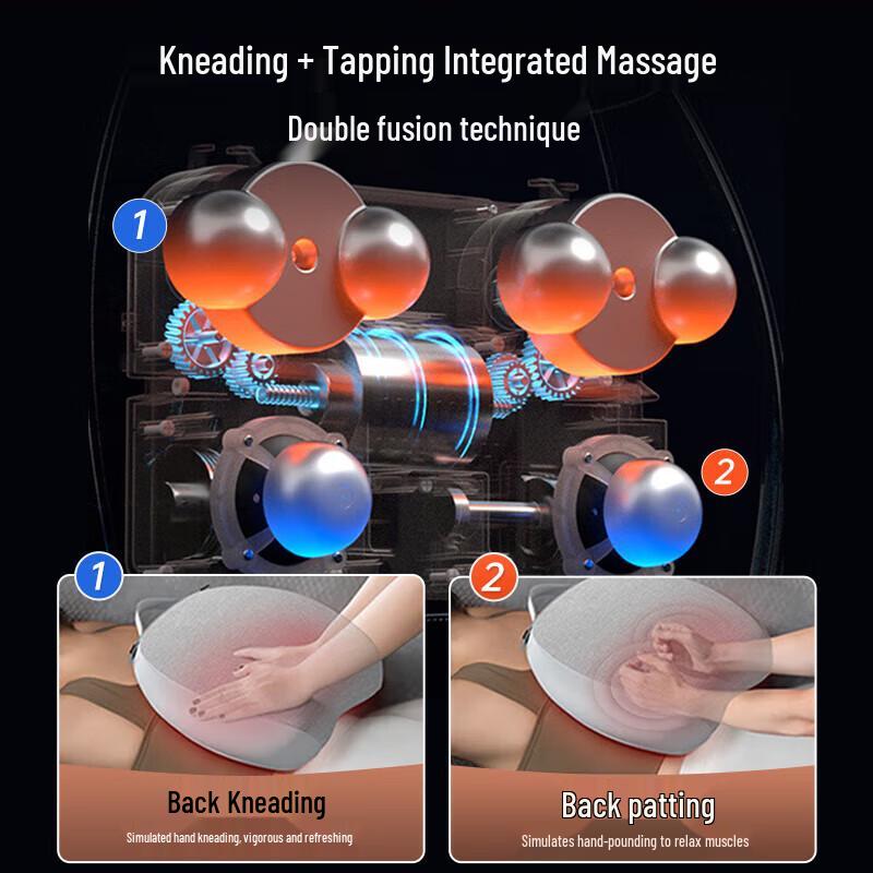 WayourCare Lumbar Back Massager CN Plug (adapter Included)