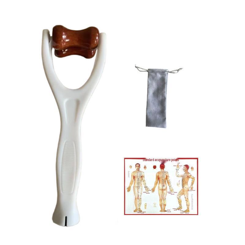 Holz Magnetische Perlen Finger Massage Roller