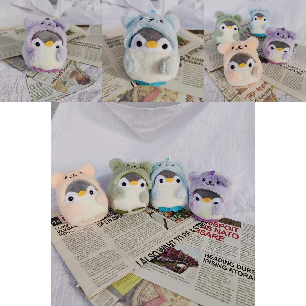 Penguin Plush Backpack Pendant With Comfortable Material For Kids Decor