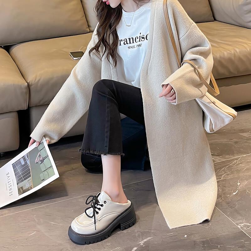 

TonLion Women s Relaxed Fit V-Neck Cardigan L