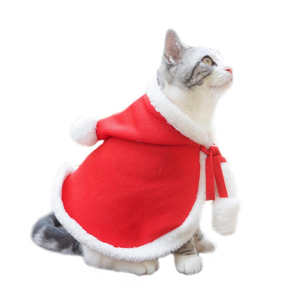 Cute Pet Christmas Outfits for Cats and Dogs Great for Holiday Decoration