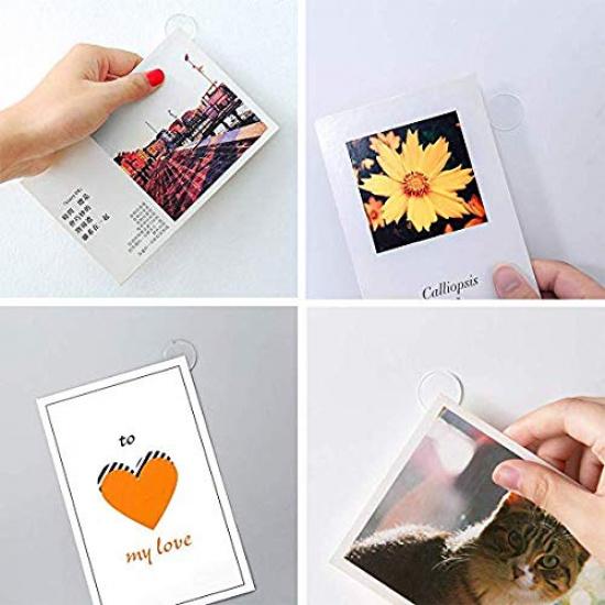 420 PCS Clear Removable Art Adhesive Putty Sticky Tacky Poster Putty, Round Transparent Double-Sided Adhesive Dot Tape DIY Mounting Adhesive Stickers