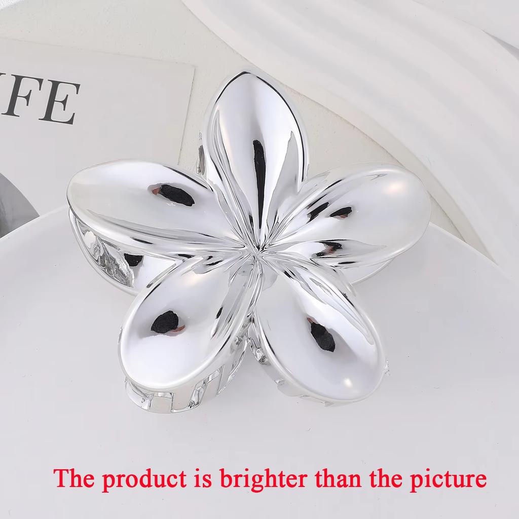 New Flower Hair Clips For Women Sweet Hair Claw Ponytail Clips Hair Holder Fashion Barrette Girls Headwear Hair Accessories