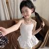 NAIYOUKIDS Girls' Sweet Ruffled Strappy Top