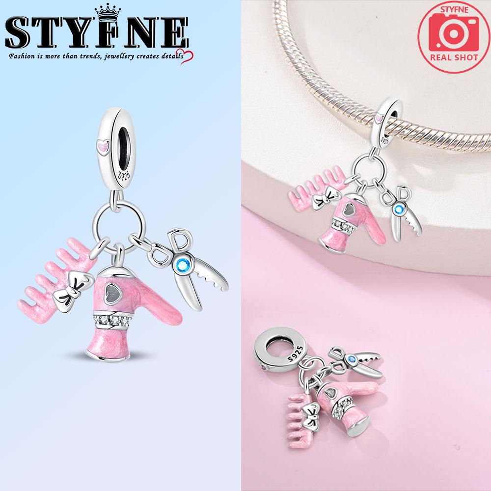 Copper Color Breakfast Alarm Clock Beads Exquisite Daily Charms Pendants Fit Original Bracelets Diy Jewelry