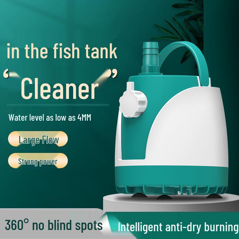 SQG Leise Aquarium Tauchpumpe - Kompakter Bodenansaug-Wasserzirkulationsfilter