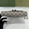 [Pre-Owned] Dionysus Woc Chain Tiger Head Clasp Logo Red Lining Canvas Wallet Crossbody Shoulder Bag - Very Good #97YC12