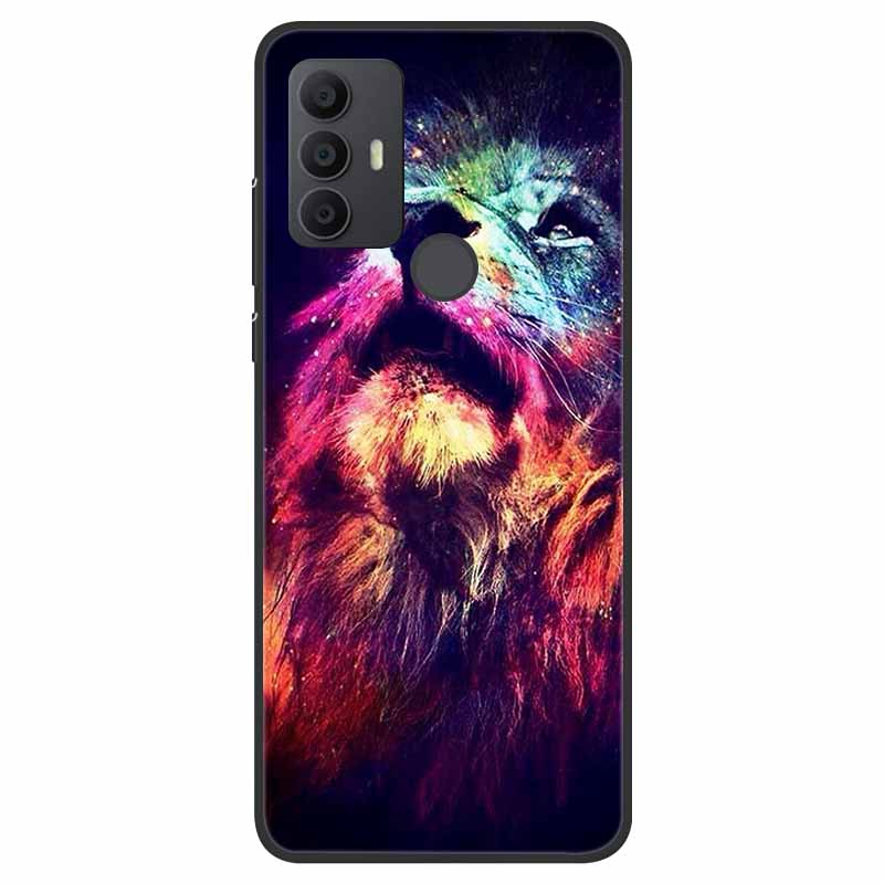 For TCL 30 SE Case 305 306 Soft Silicone Cool Cartoon coque For TCL 306 305 Back Cover Para TCL 30SE Cases Fashion TPU Fundas