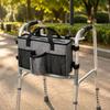 Rollator Storage Bag Adjustable Accessory Easy to Install for Errands