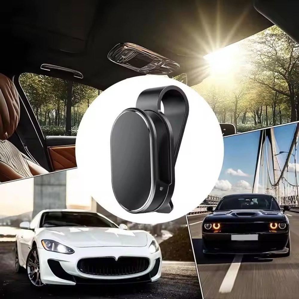 Stylish Car Visor Clip Eyeglasses Hanger Multi-functional Sunglass Organizer  For Truck Vehicle